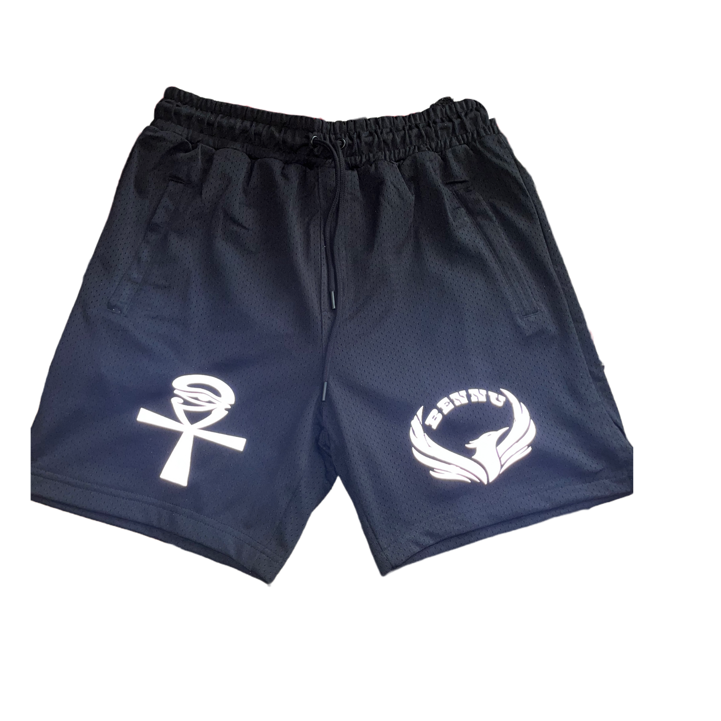 Black “3M” Reflective Shorts