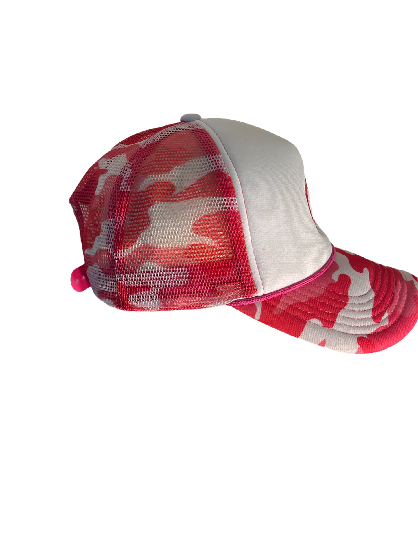 Pink Camo Trucker