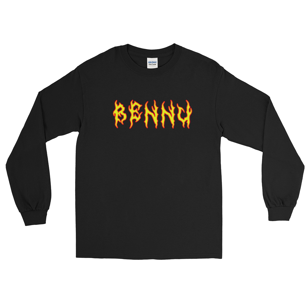 Yellow Spooky Long Sleeve Shirt
