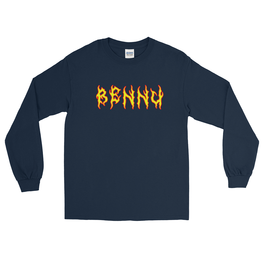 Yellow Spooky Long Sleeve Shirt