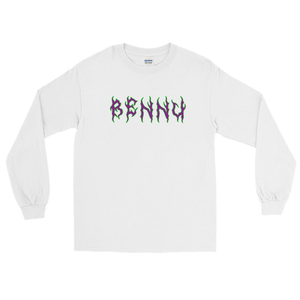 Purple Spooky Long Sleeve Shirt