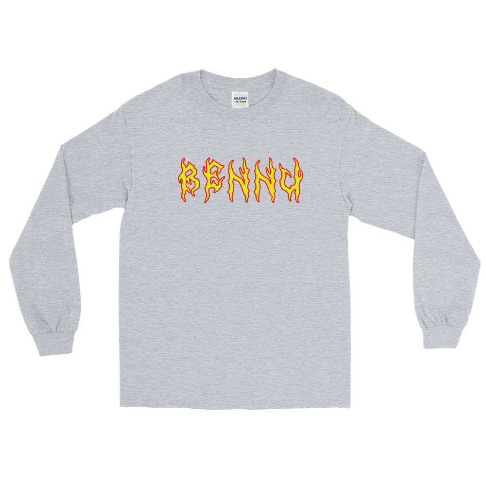 Yellow Spooky Long Sleeve Shirt