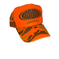 Orange Camo Lifestyle Trucker