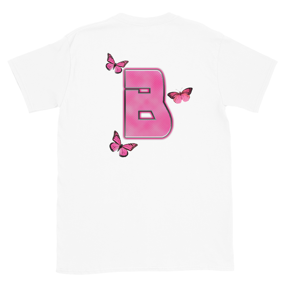 Pink Butterfly Tee