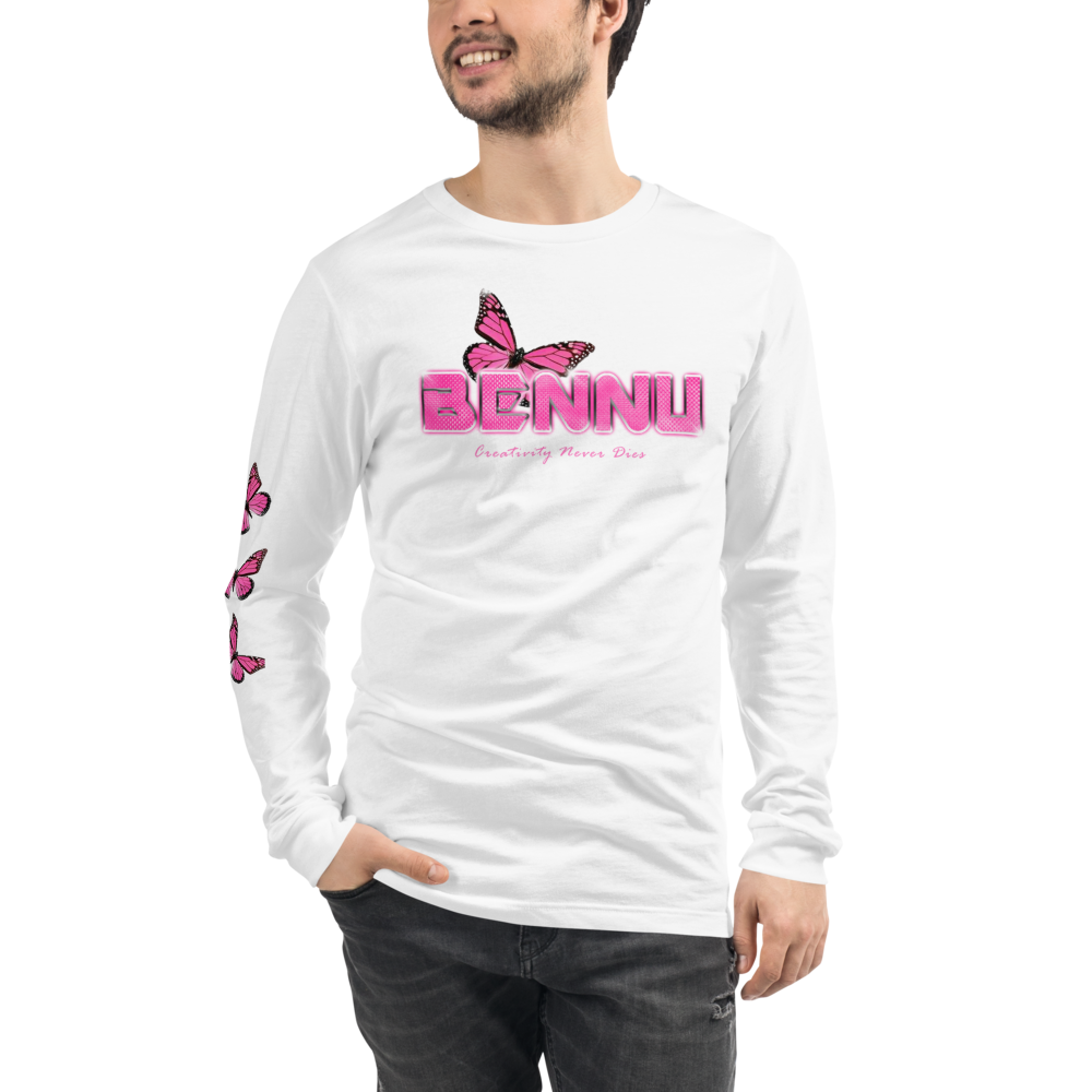 Pink Butterfly Long Sleeve