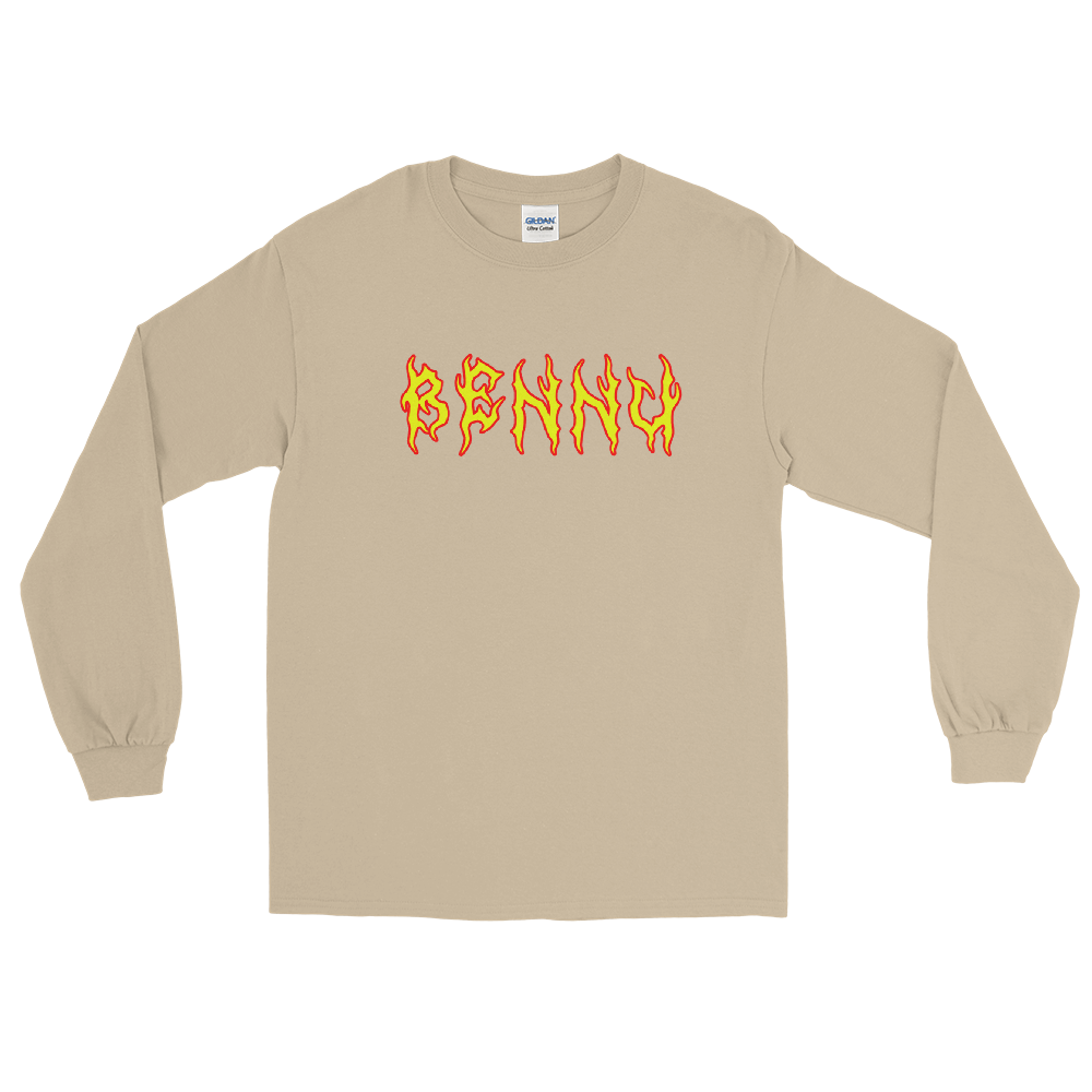 Yellow  Spooky Long Sleeve Shirt